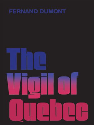 cover image of The Vigil of Quebec
